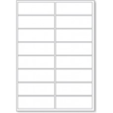 LL16  16 Labels Per Page - 1 Sheet